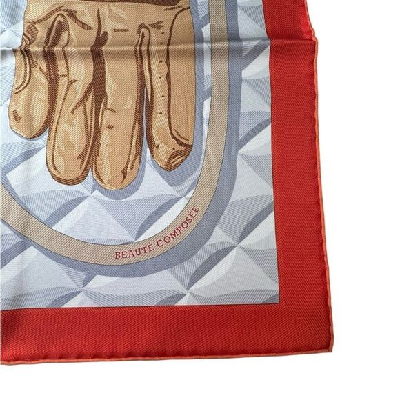 NWT Hermes Beaute Composee Silk Scarf - Picture 2 of 4